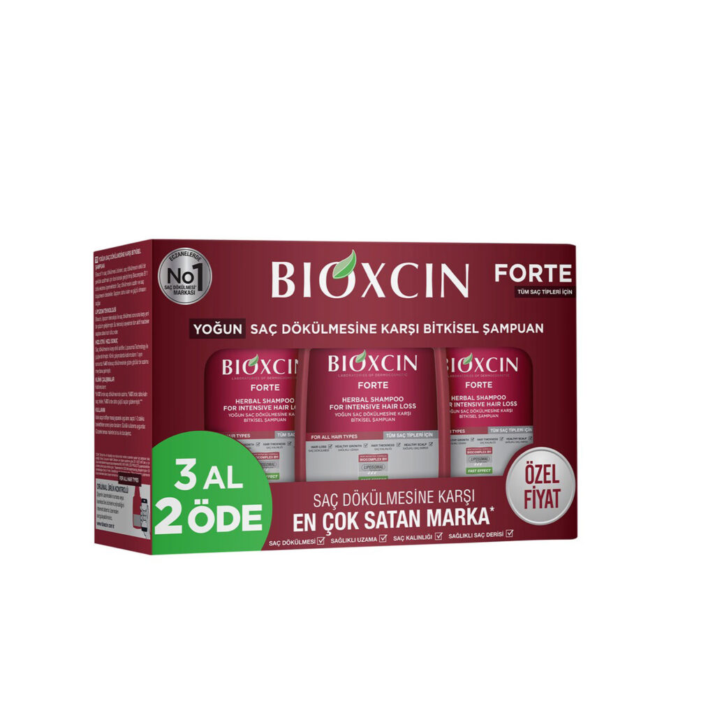 خرید و قیمت شامپو بیوکسین bioxcin fort حجم 300 میل