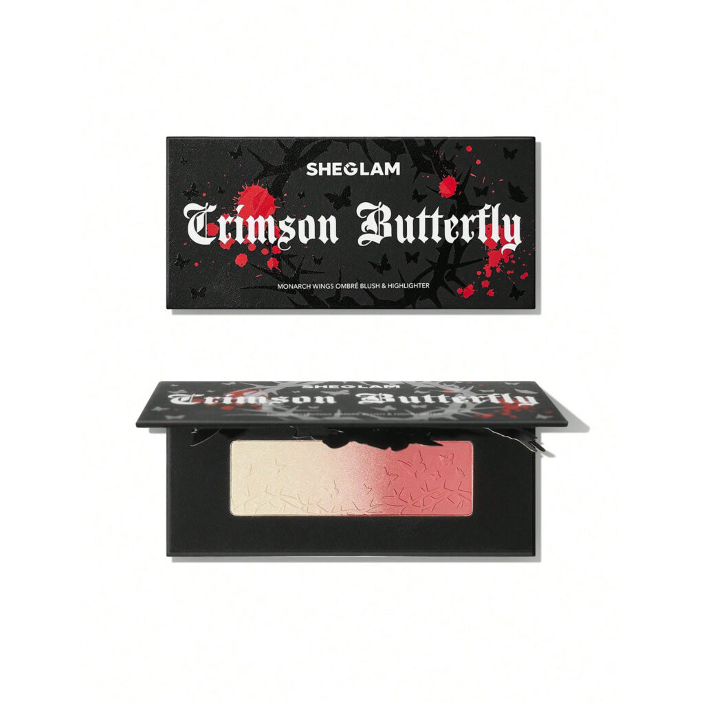 قیمت و خرید پالت رژگونه و هایلایتر شیگلم Sheglam سری Crimson Butterfly