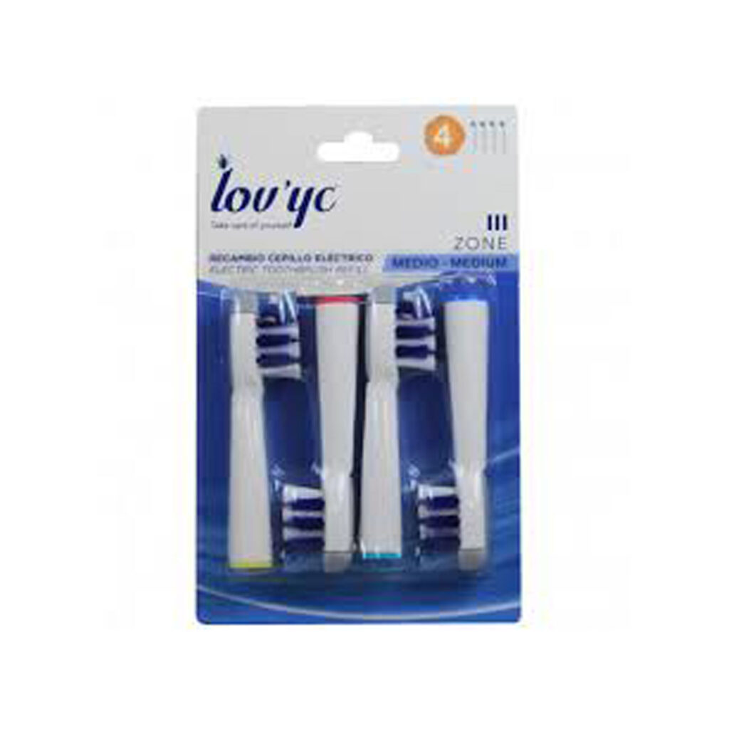 خرید و قیمت سری یدک مسواک برقی اورال بی Oral-B برند لاویک مدل Zone بسته 4 عددی