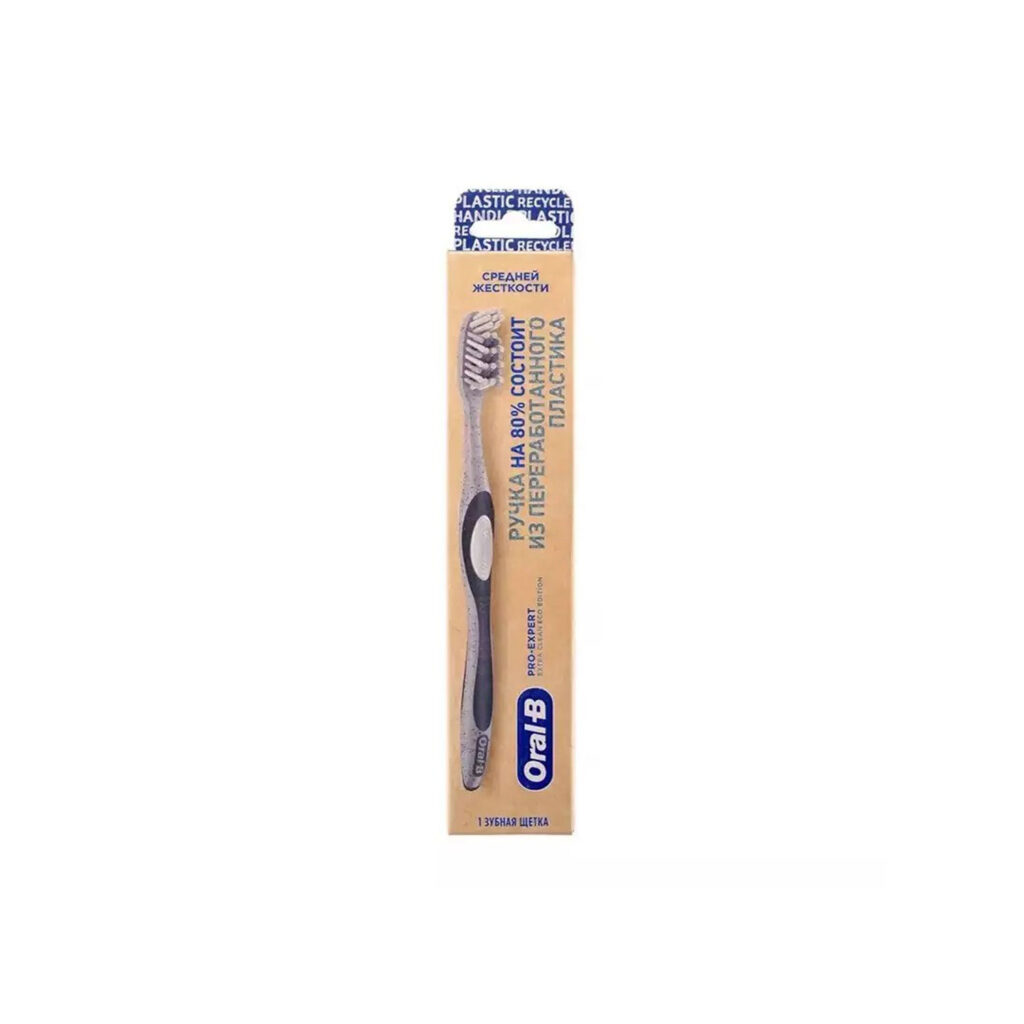 خرید و قیمت مسواک اورال بی Oral-B مدل Extra Clean Eco Edition درجه سختی Medium