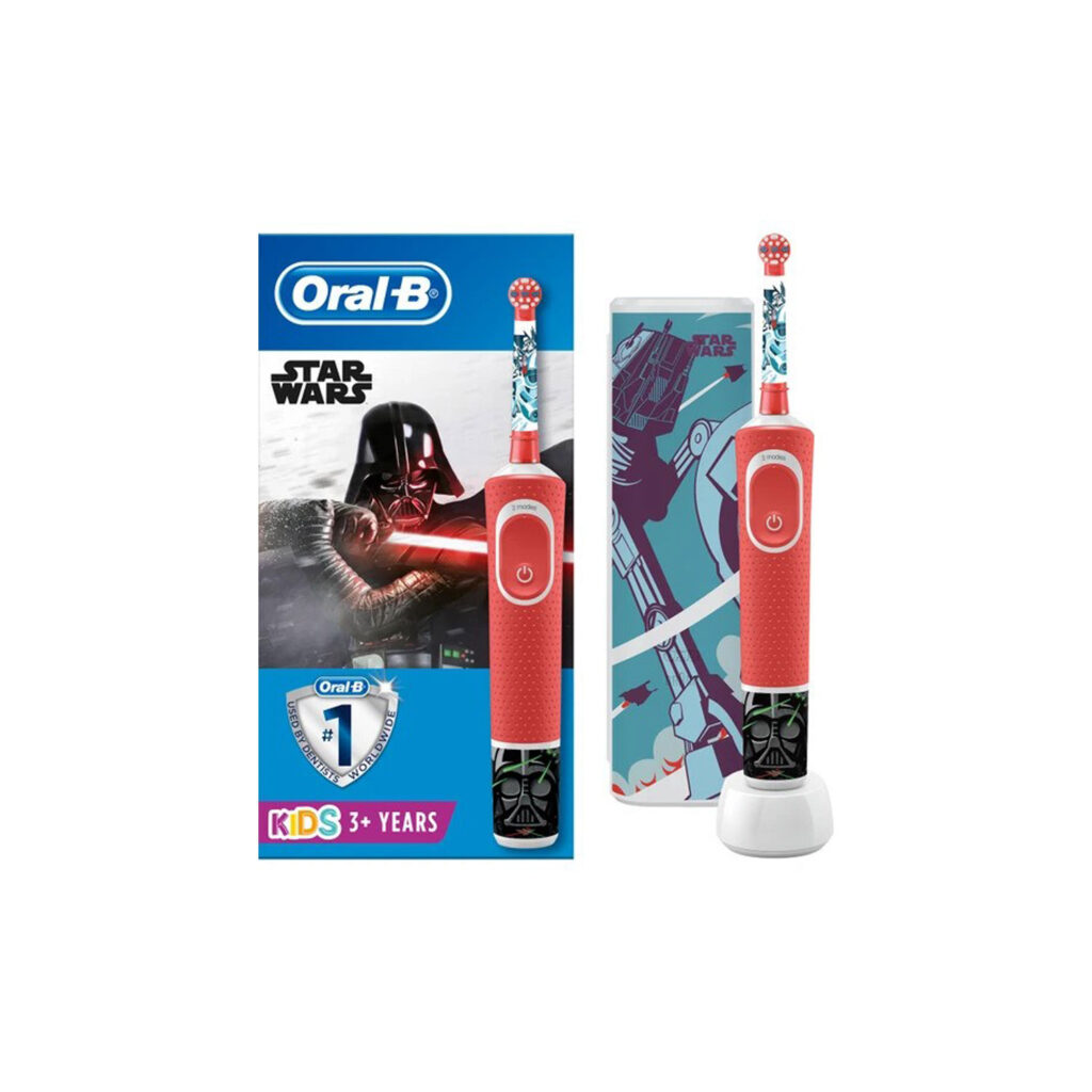 خرید و قیمت مسواک برقی اورال بی Oral-B بچگانه ویتالیتی 100 مدل Star Wars با کیس مسافرتی
