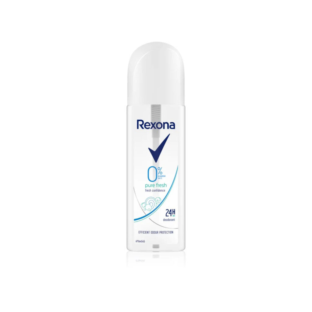 خرید و قیمت اسپری دئودورانت ادکلنی رکسونا Rexona زنانه Pure Fresh حجم 75 میل