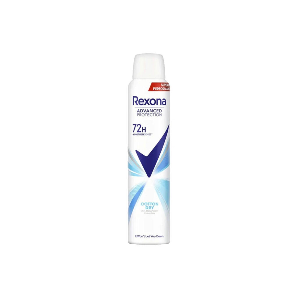 خرید و قیمت اسپری ضد تعریق زنانه رکسونا Rexona مدل Cotton Dry حجم 200 میل