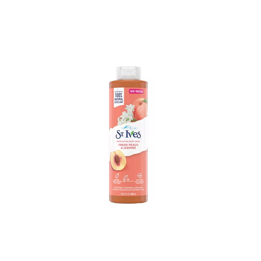 خرید و قیمت شامپو بدن St. Ives با رایحه هلو و گل یاسمن حجم 650 ml