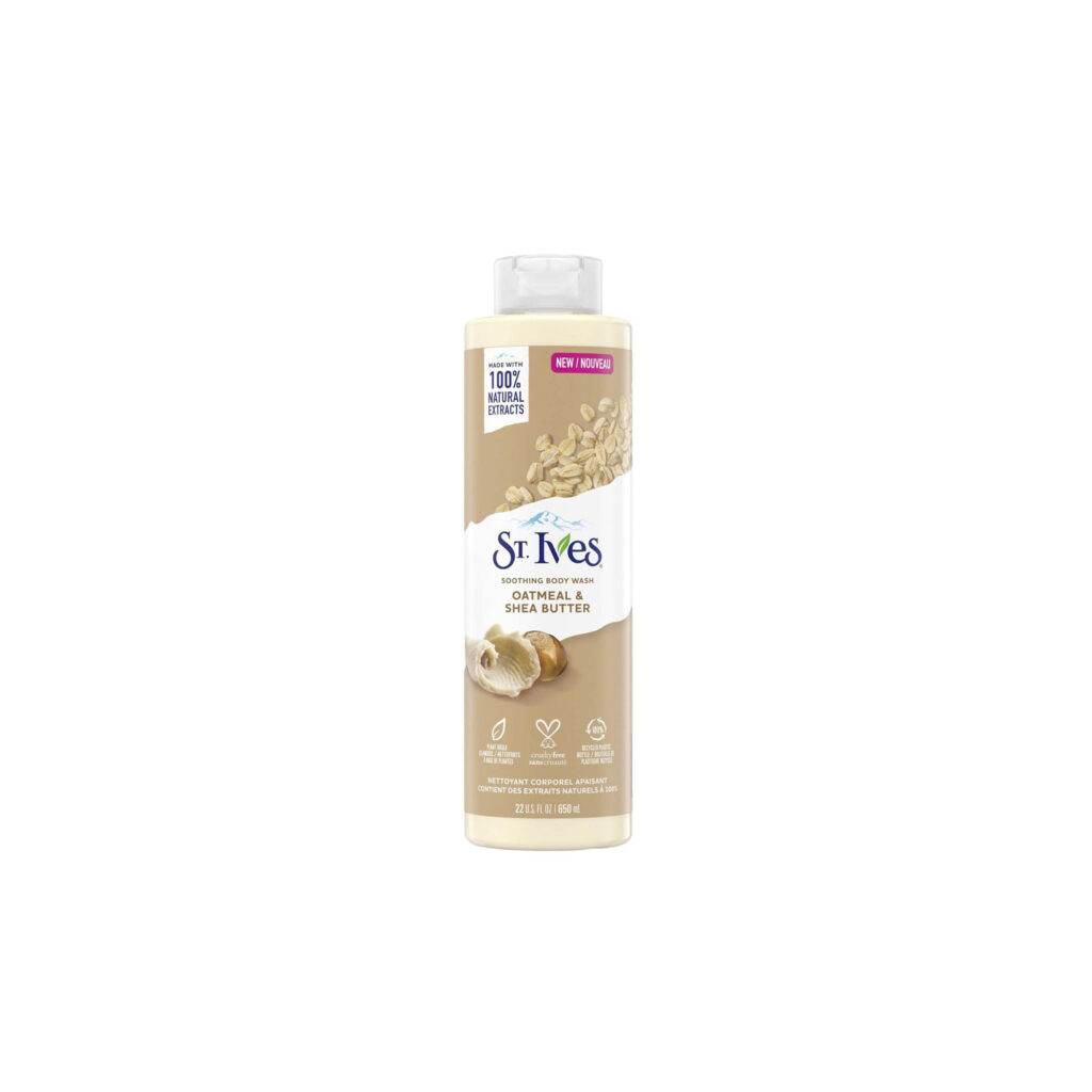 خرید و قیمت شامپو بدن اس تی ایوز St. Ives با رایحه اوتمیل و کره شیا حجم 650 ml