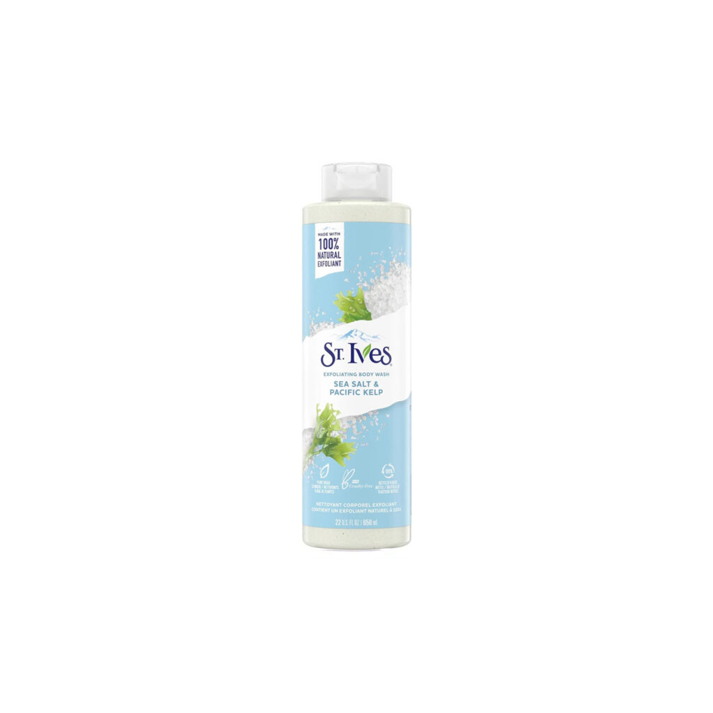 خرید و قیمت شامپو بدن اس تی ایوز St. Ives با رایحه جلبک و نمک دریایی حجم 650 ml